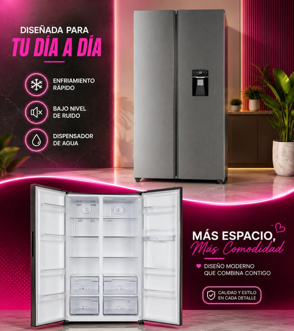 Nevera de dos puertas
