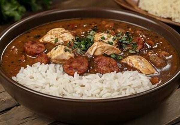 Chicken and Sausage gumbo