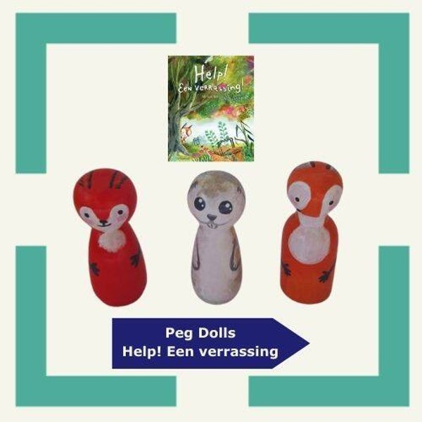 Peg Dolls - Help! Een verrassing - Periode 4