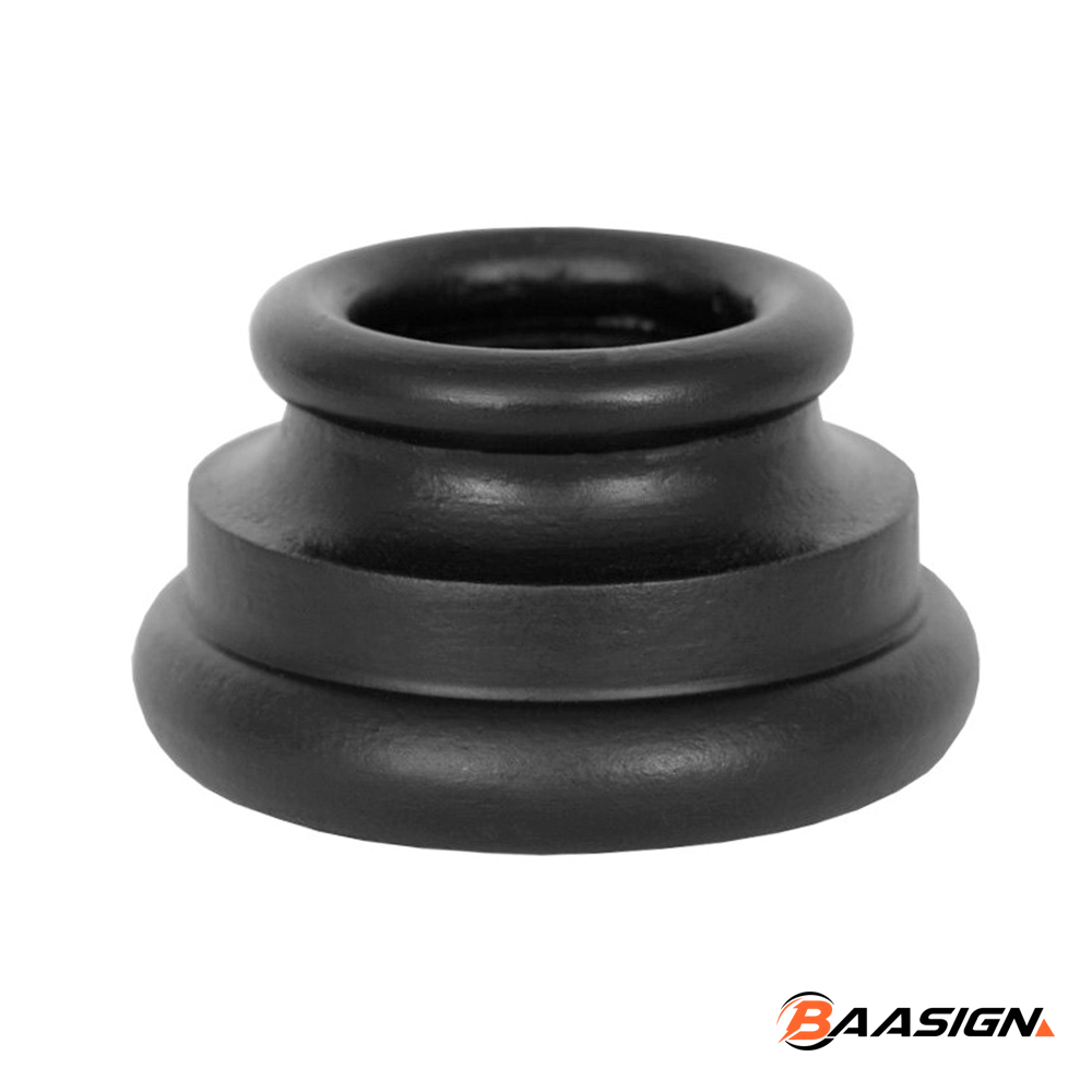 Eiersteun 7cm Rond Modern Zwart