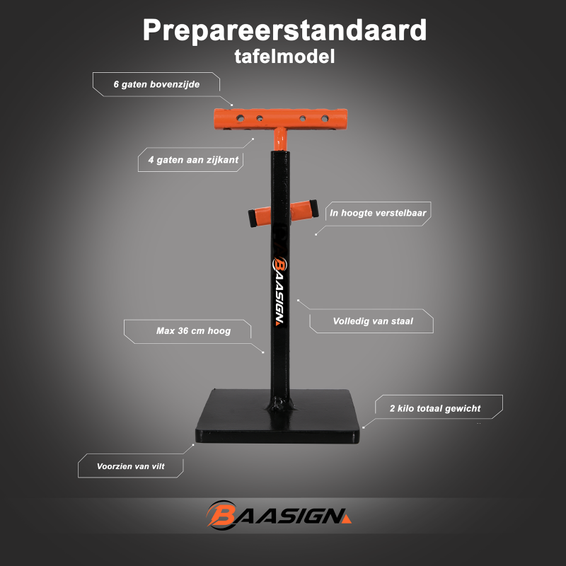 flyer over kleine prepareersteun