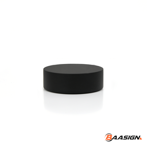 Trofeeplank 6cm Rond Modern Zwart