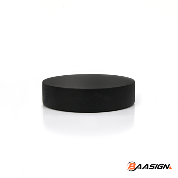 Trofeeplank 8cm Rond Modern Zwart