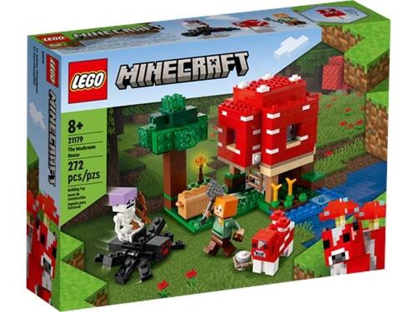 LEGO MINECRAFT 21179 CASA FUNGHI