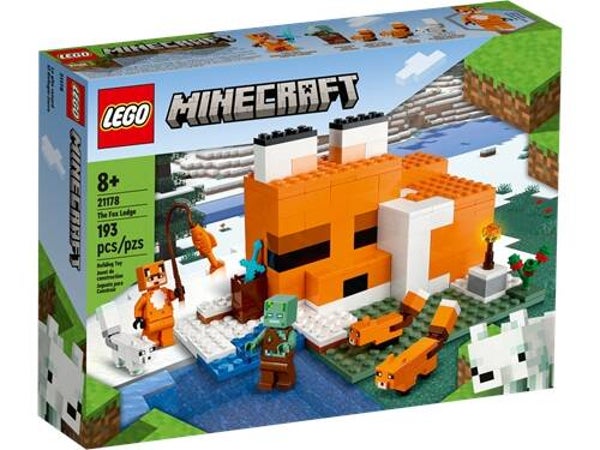 LEGO MINECRAFT 21178 CAPANNO VOLPE