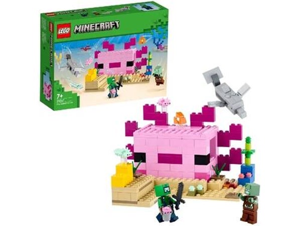 LEGO MINECRAFT 21247 CASA AXOLOTI