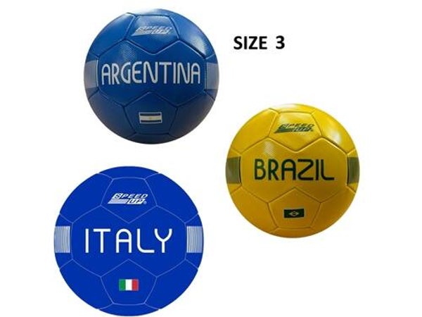 PALLONE CUOIO 3 ITAL/BRAZ/ARG