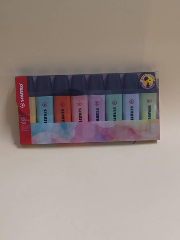 EVIDENZIZTORI STABILO PASTELLO 8PZ