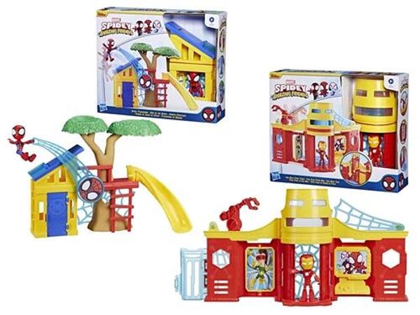 SPIDEY PLAYSET+PERS.