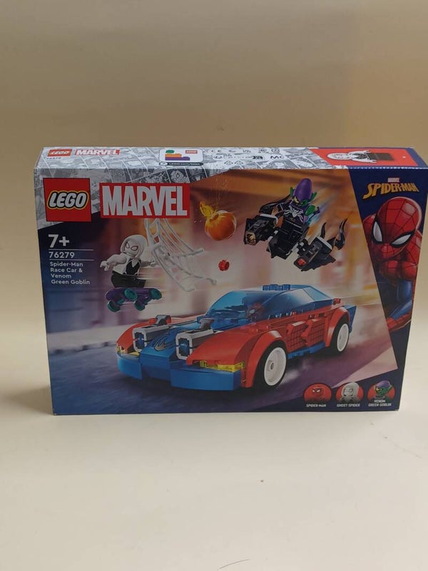 LEGO Marvel Spiderman - Race Car -Venom - Green Goblin