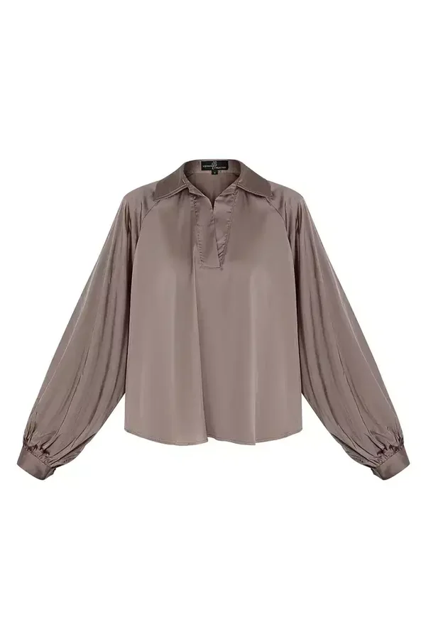 Blouse Zoe - brown