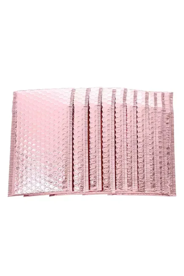 Bubbel envelop baby roze