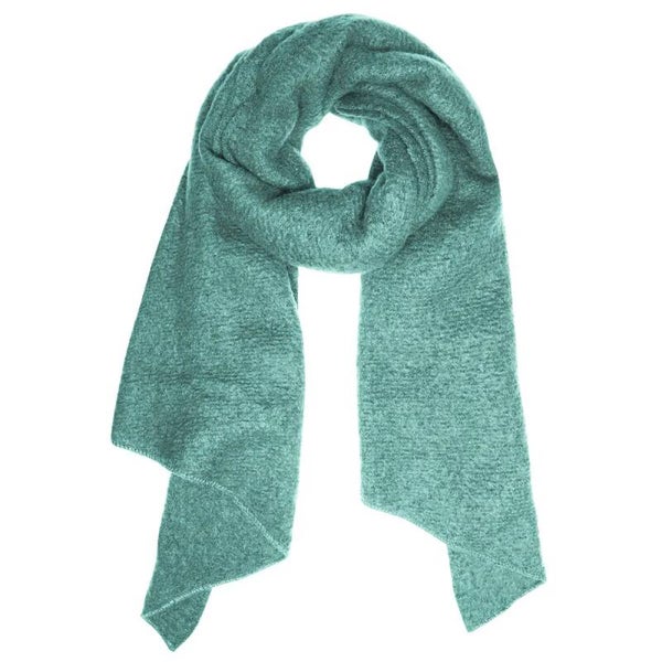 Zachte wintersjaal groen