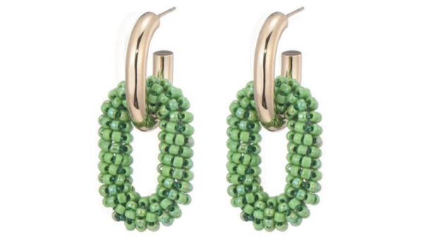 Oorbellen fave green