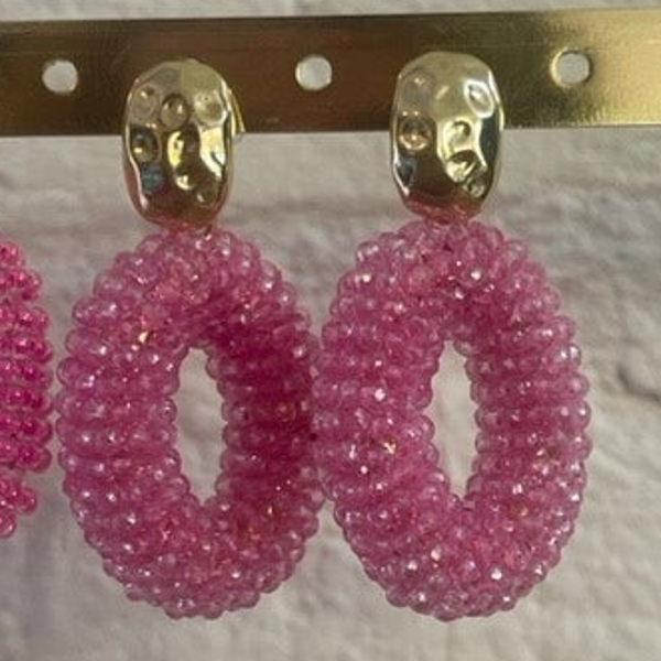 Oorbellen Pink