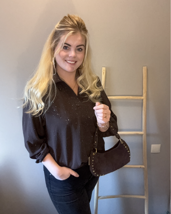 Glamour blouse - Brown