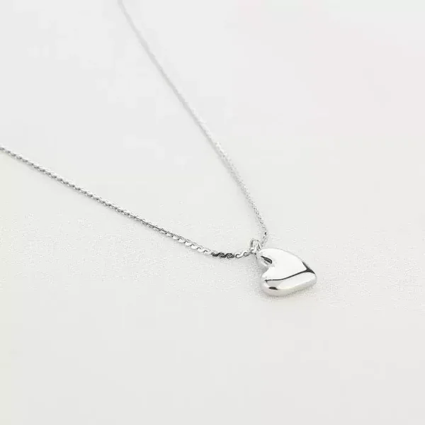 Ketting zilver hartje