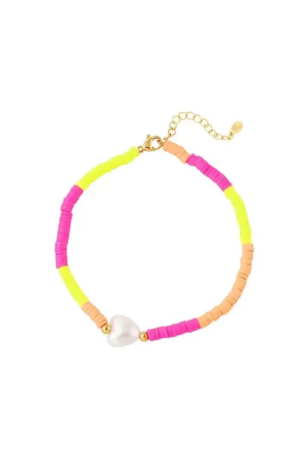 KIDS enkelbandje parel