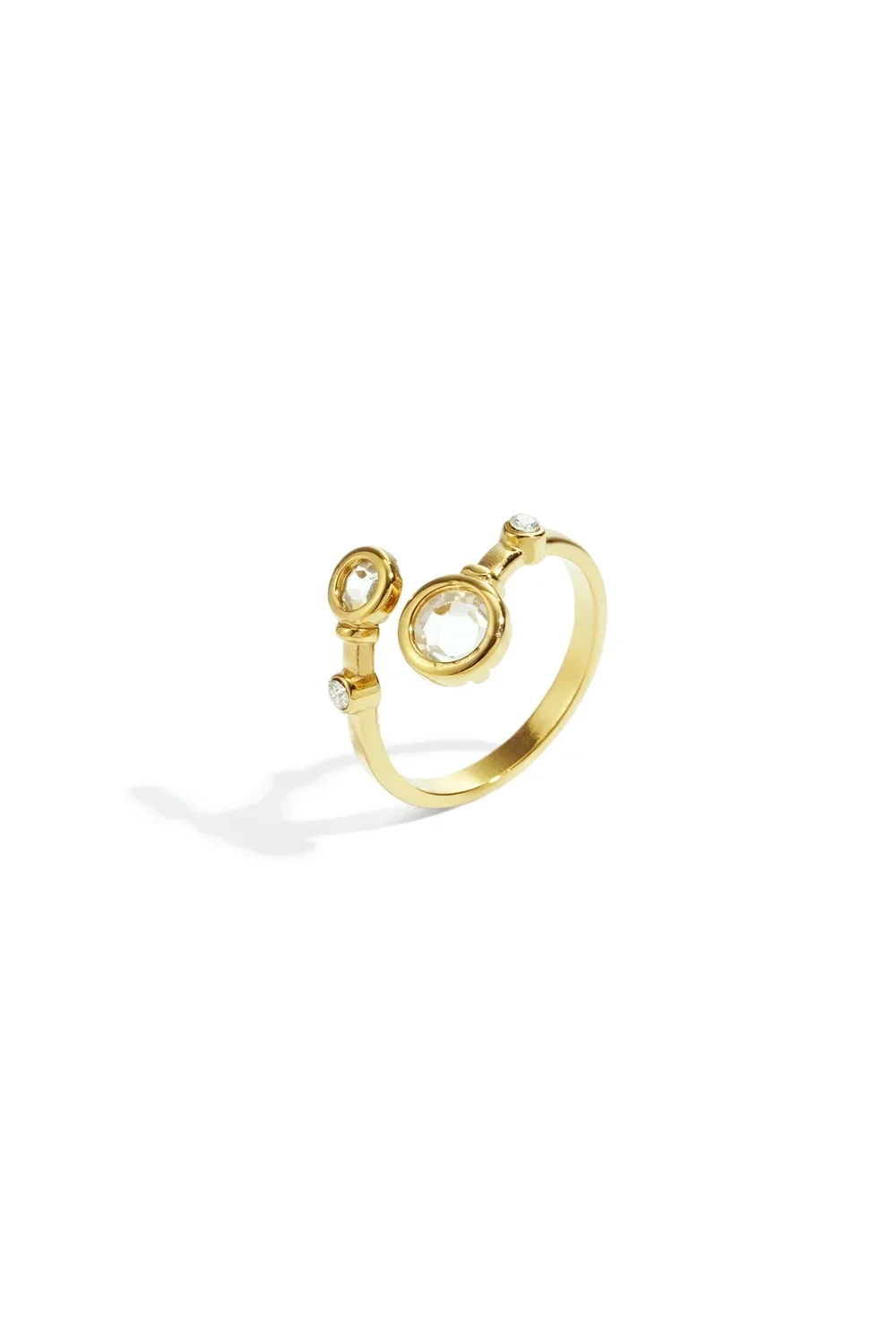 Minimalistische ring - goud