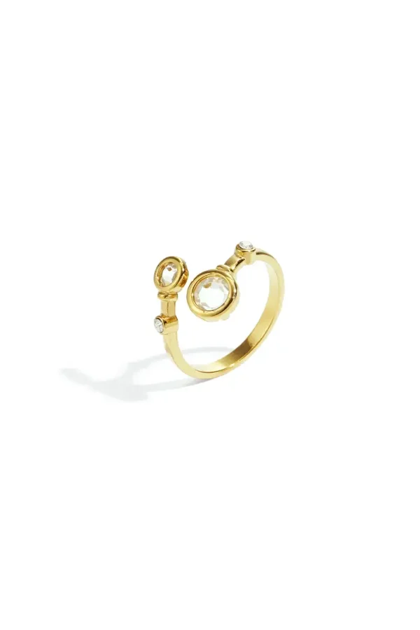 Minimalistische ring - goud