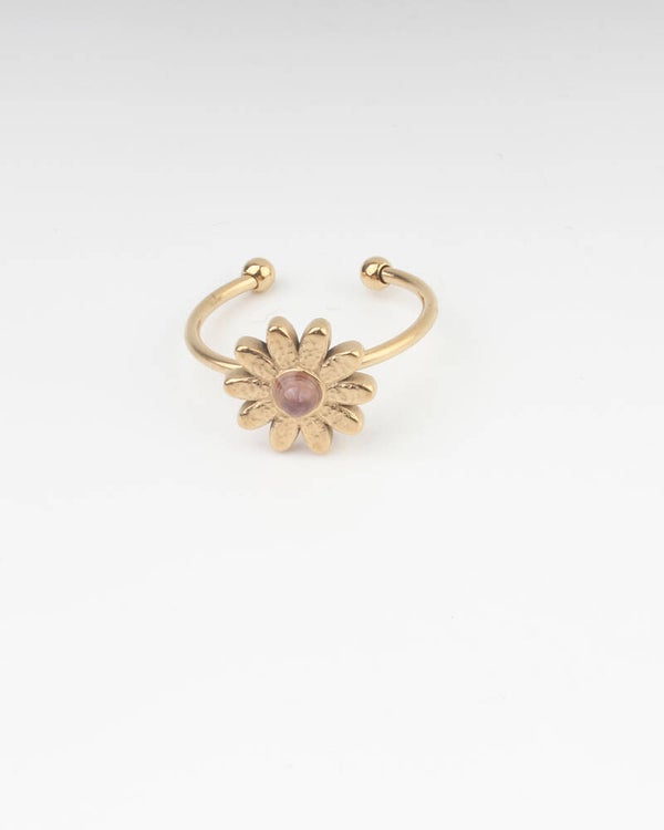 Ring flower lila