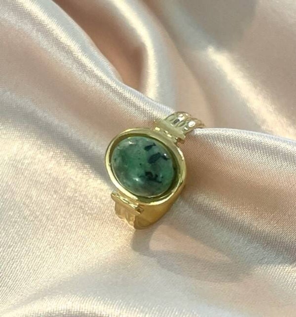 Ring Stone green