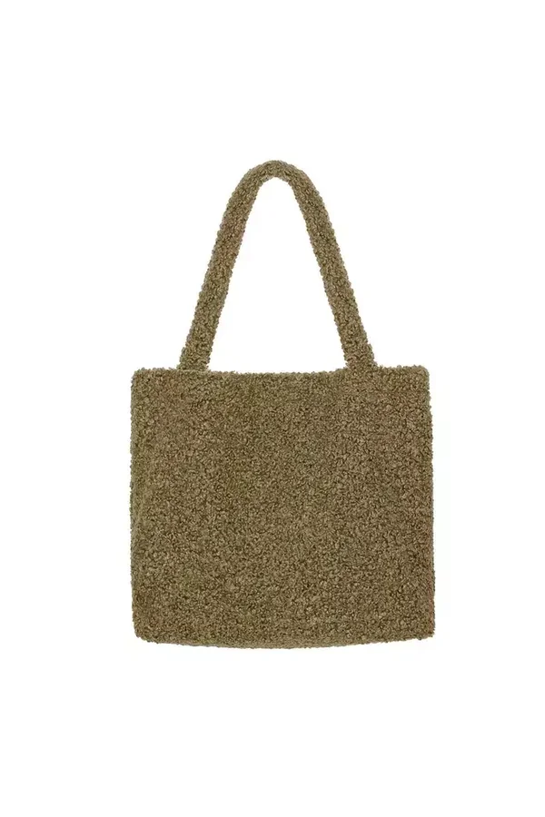 Teddy Bag - Beige-bruin XL