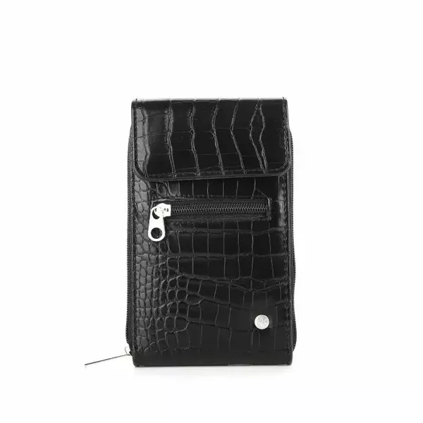 Telefoon tas black<