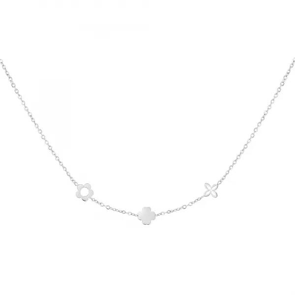 Ketting met figuurtjes flower