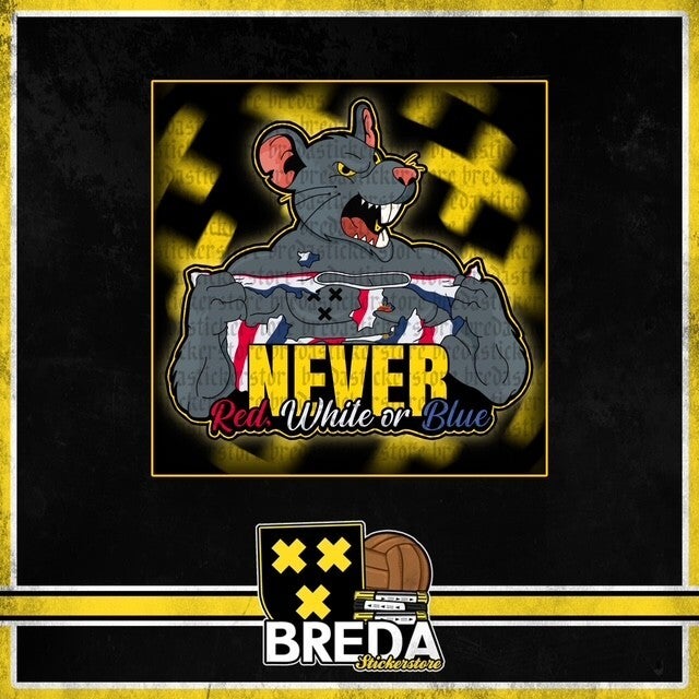 Never red, white or blue  10x