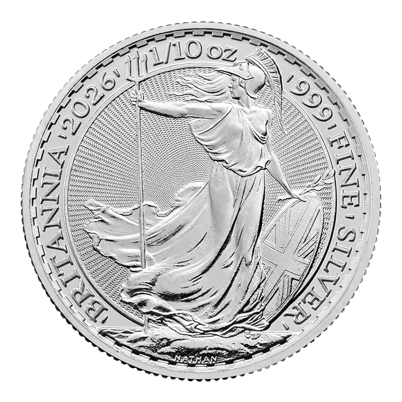1/10 oz Silver Britannia Coin (2026)