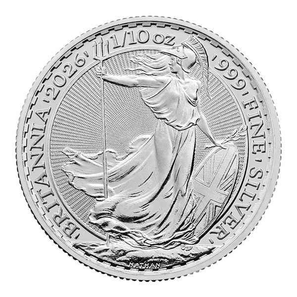 1/10 oz Silver Britannia Coin (2026)