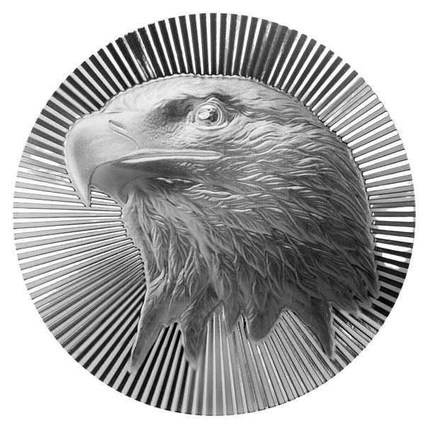 Scottsdale Eagle Stacker® 1 oz en argent pur .999 – Magnifique motif d'aigle en ultra haut relief
