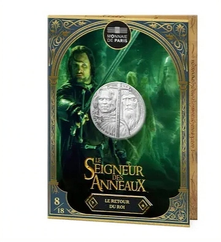 Aragorn - 13g Silver Coin 10€ France 2026 (Lord Of The Rings)