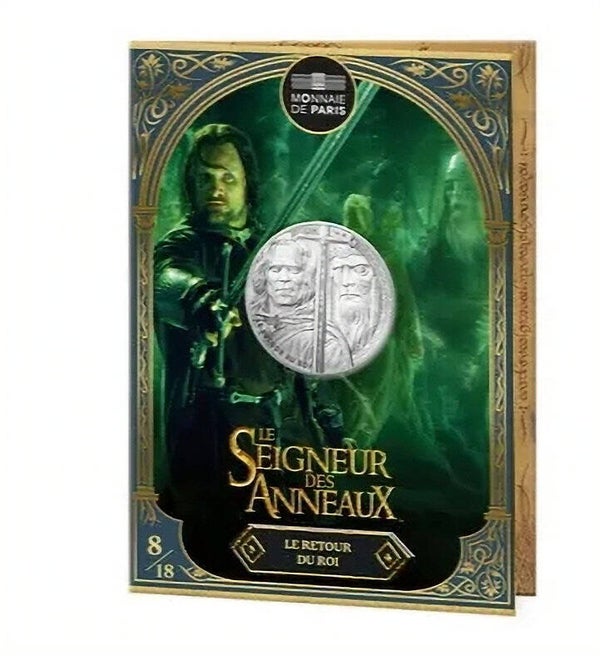 Aragorn - 13g Silver Coin 10€ France 2026 (Lord Of The Rings)