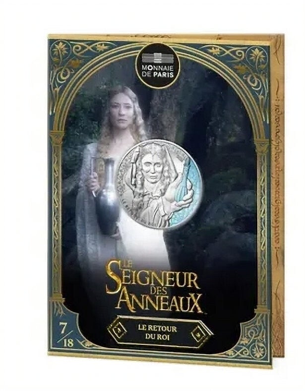 Galadriel - 13g Silver Coin 10€ France 2026 (Lord Of The Rings)