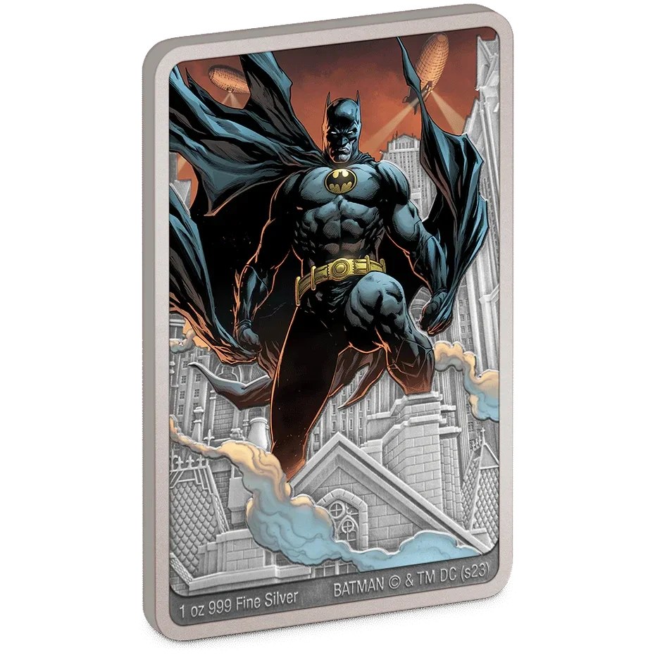 Agoro BATMAN - 1oz .999 Silver Coin - 2$ Niue 2023
