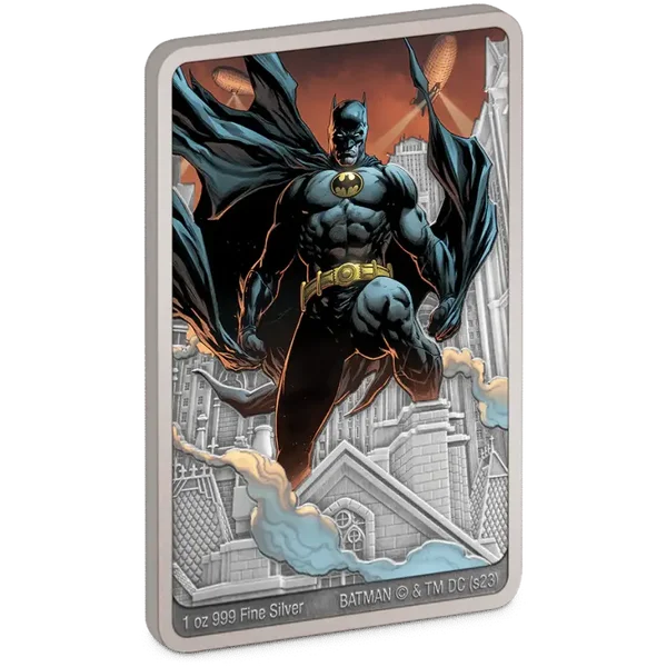 Agoro BATMAN - 1oz .999 Silver Coin - 2$ Niue 2023