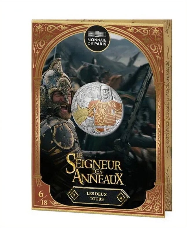Theoden- 13g Silver Coin 10€ France 2026 (Lord Of The Rings)