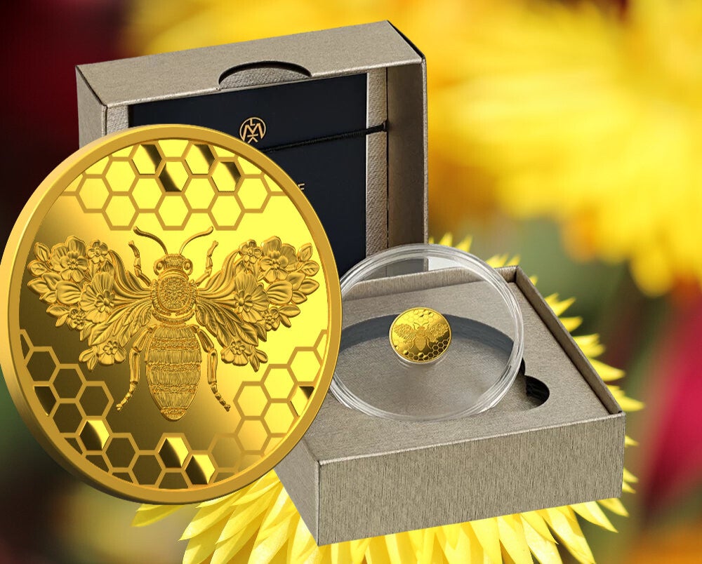 Gold Bee - 1,24 g .999 Gold Proof Coin - 5$ Niue 2026