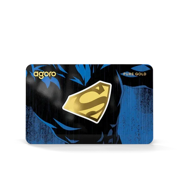 Agoro Superman's Emblem - 0.1 g .999 Gold Collectible Coin - 1$ Niue 2026
