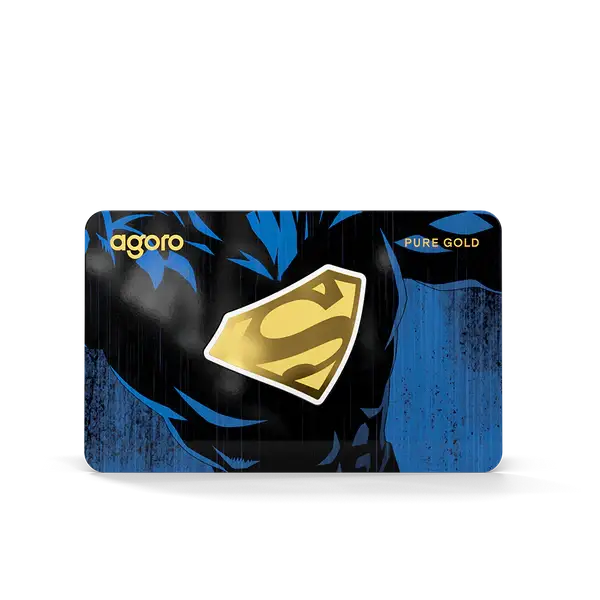 Agoro Superman's Emblem - 0.1 g .999 Gold Collectible Coin - 1$ Niue 2026