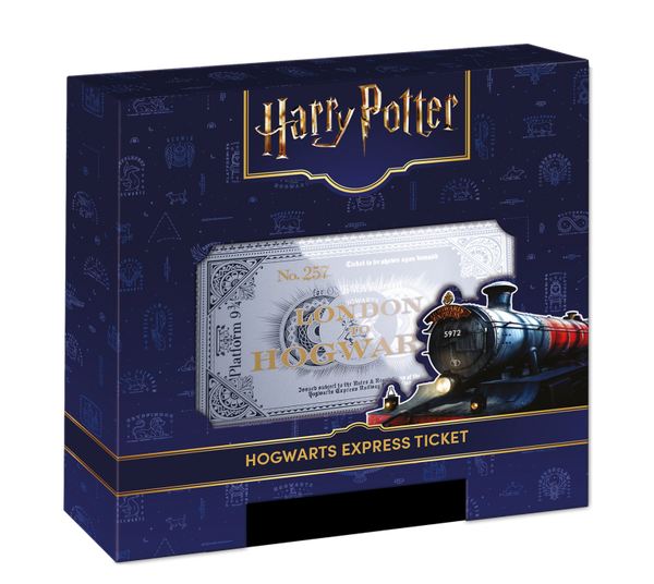Harry Potter - Hogwarts Express Ticket - 3g .999 silver Ticket - 1$ Samoa 2026