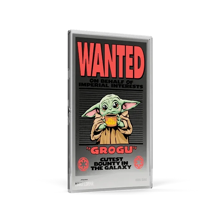 Agoro STARWARS: The Mandalorian Wanted: Grogu 5g Silver Collectible Foil 1$ Niue 2026