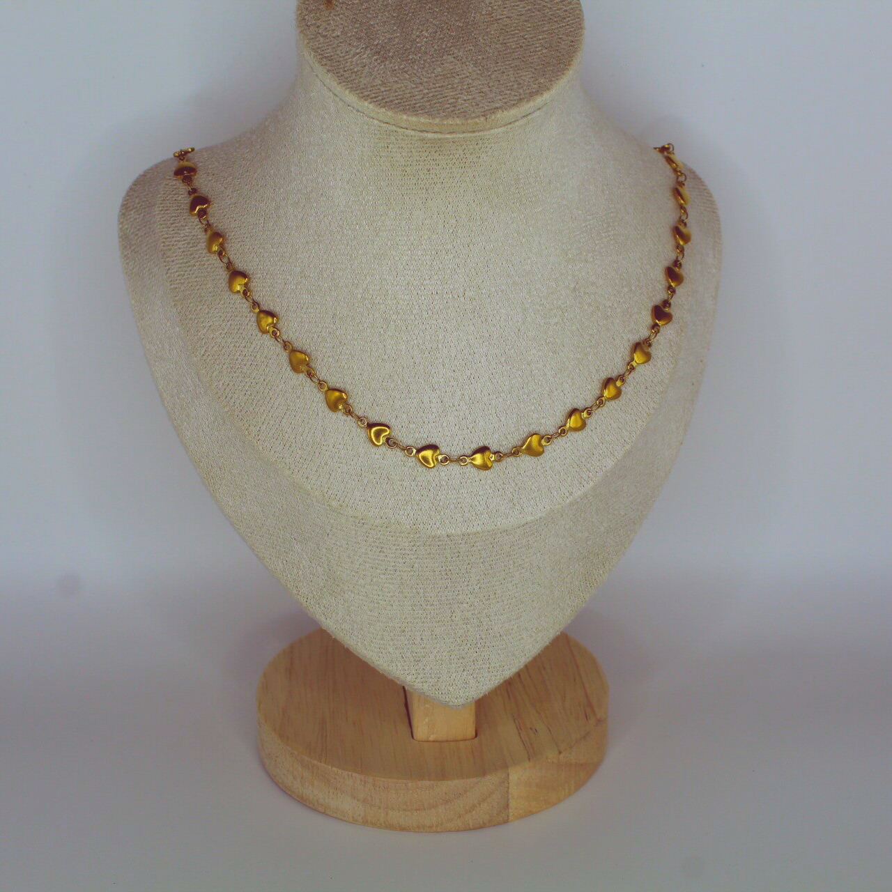 Collier coeur éclatant