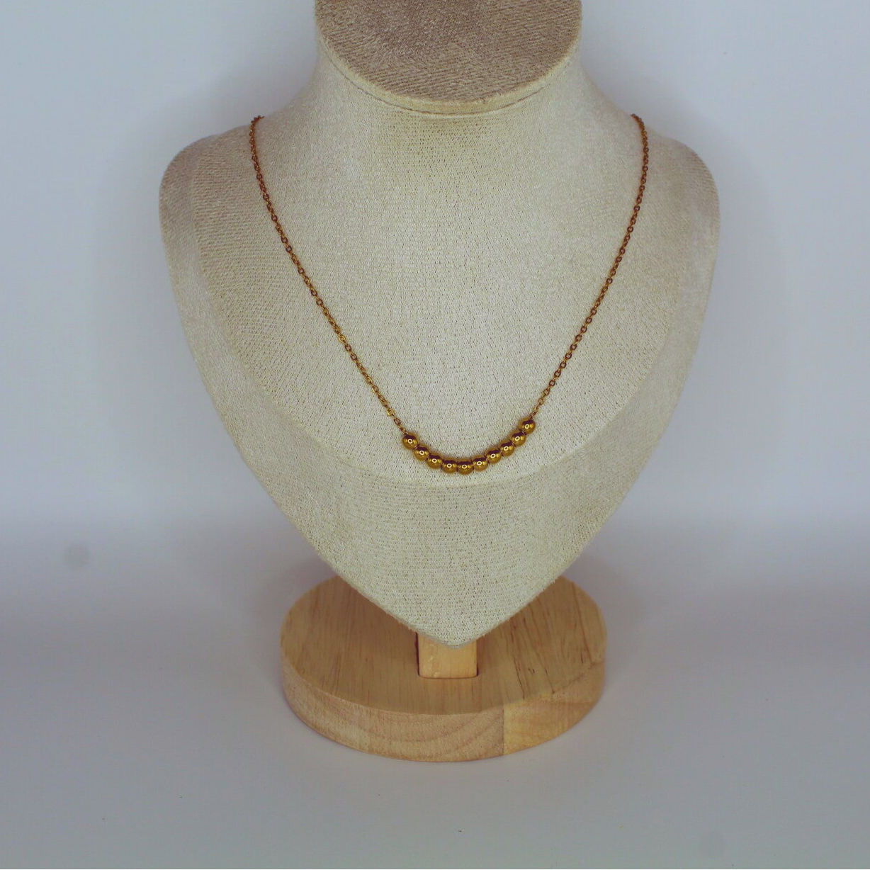Collier perles fines