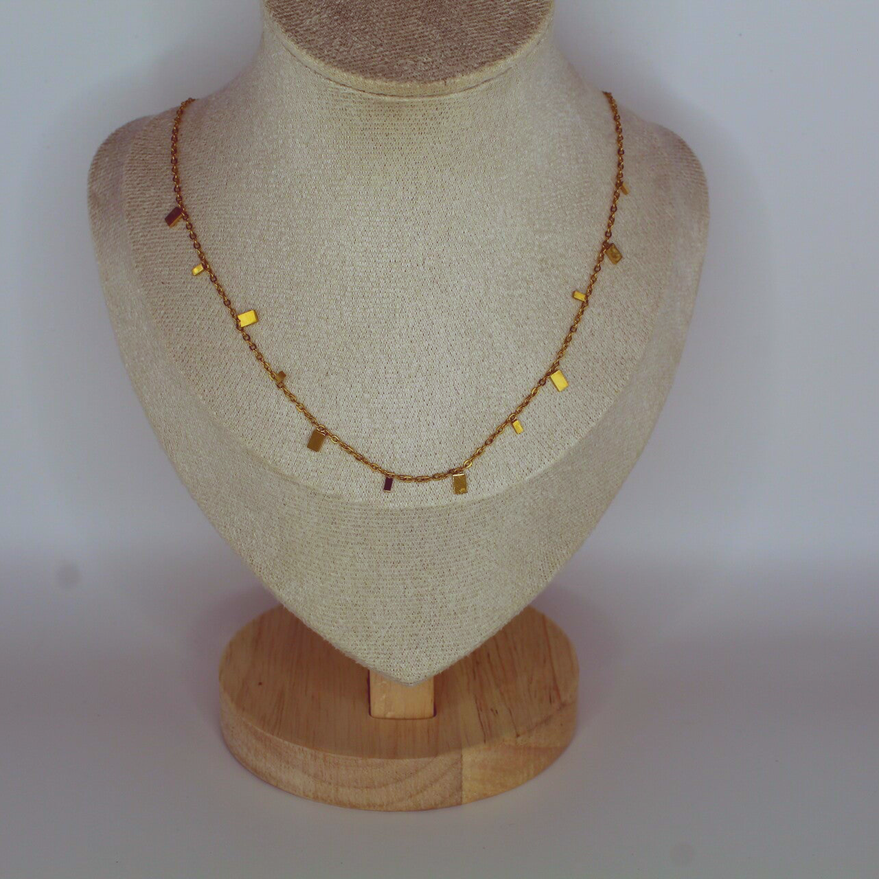 Collier double rectangle