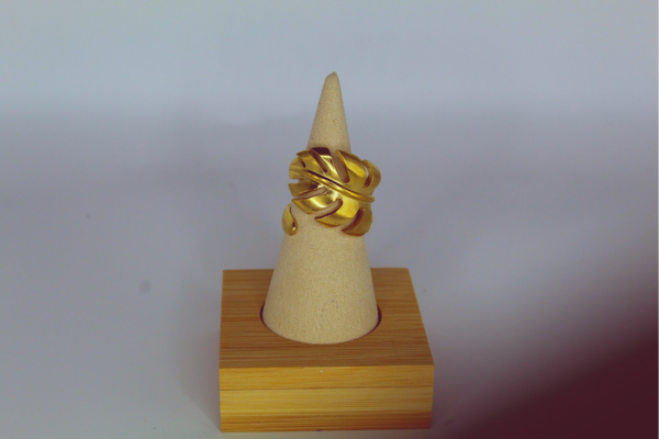Bague feuille