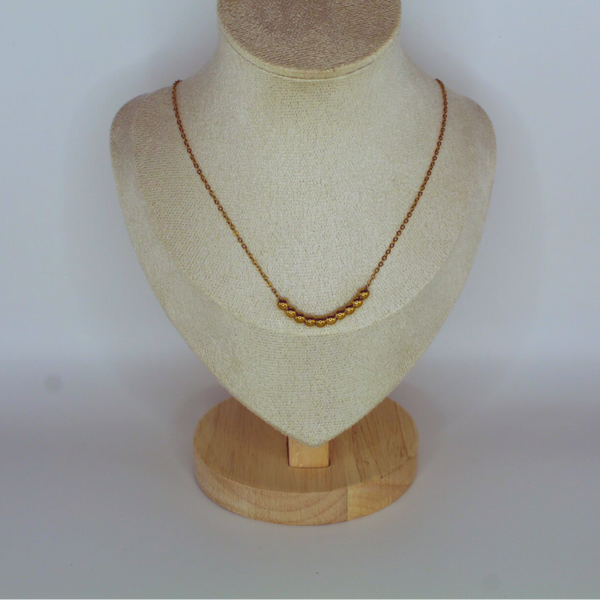 Collier perles fines