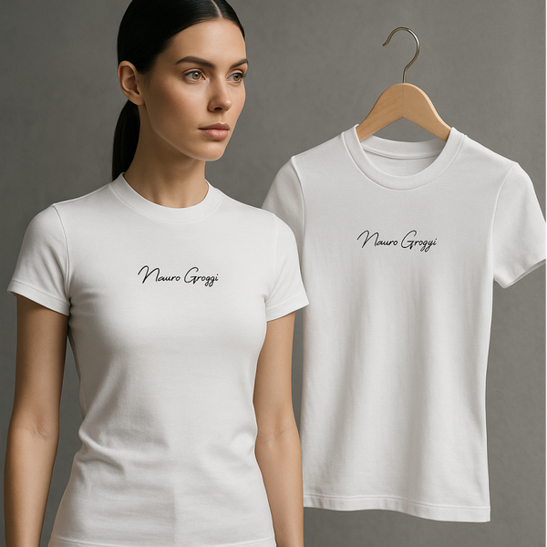 T-shirt Femme “Mauro Groggi” –  Signature